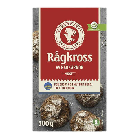 Kungsörnen Rågkross - Rye kernels 500gr-Swedishness