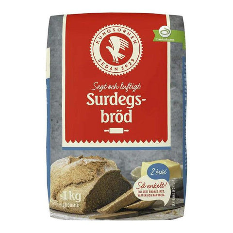 Kungsörnen Surdegsbröd - Sour bread 1 kg-Swedishness