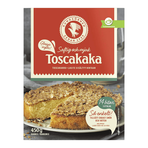Kungsörnen Toscatårta - Tosca cake 450g-Swedishness