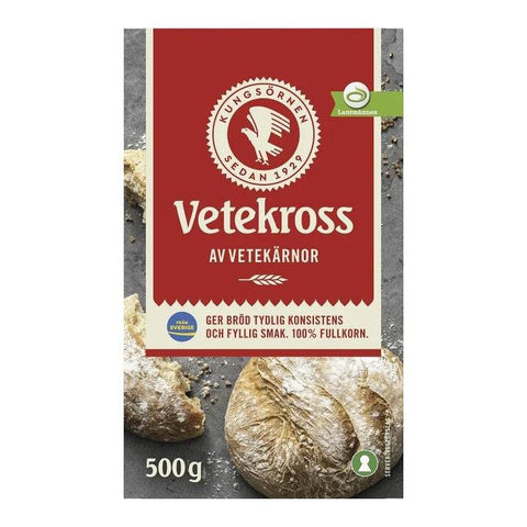 Kungsörnen Vetekross - Cracked Wheat 500g-Swedishness