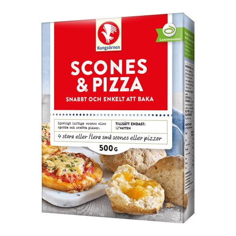 Kungsörnens Scones & Pizza Mix 500g-Swedishness