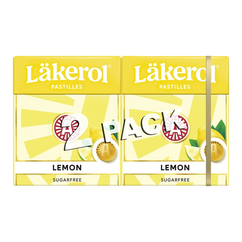 Läkerol Lemon 2 pcs 50g-Swedishness