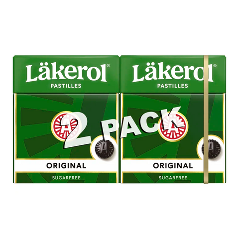 Läkerol Original Sugarfree 2 pcs 50g-Swedishness