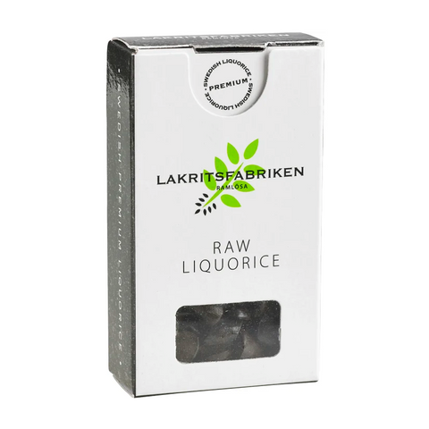 Lakritsfabriken Lakrits Ekologisk - Raw Liquorice Bio 25g-Swedishness