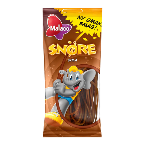 Malaco Snöre Cola - Cola Candy 94g-Swedishness