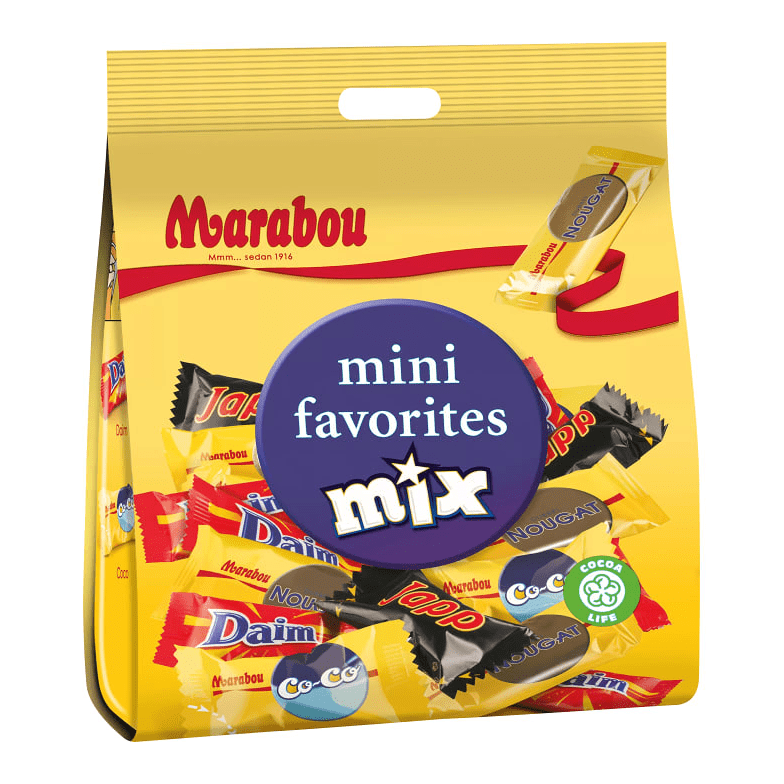 Marabou Mini favorites mix - 188g-Swedishness