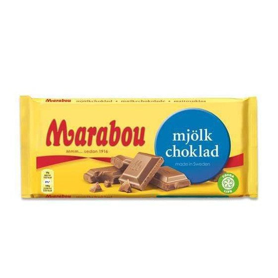 Marabou Mjölkchoklad - Milk Chocolate 200 g-Swedishness