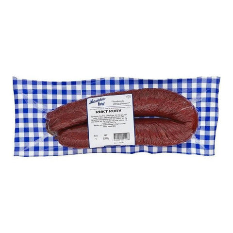 Marieholmskorv Rökt - Smoked Sausage 500g-Swedishness
