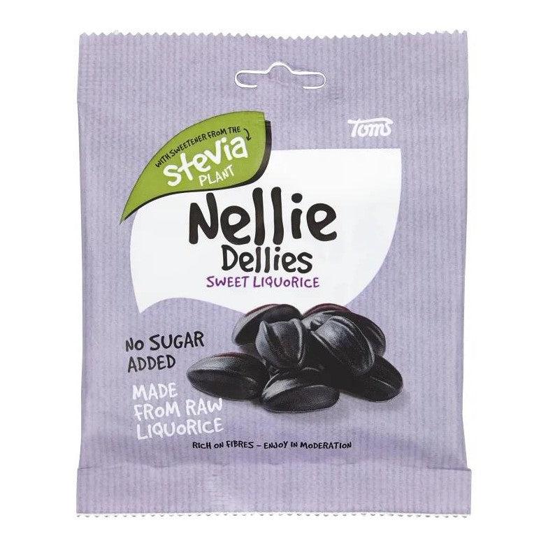 Nellie Dellies Sweet Liquorice 90g-Swedishness