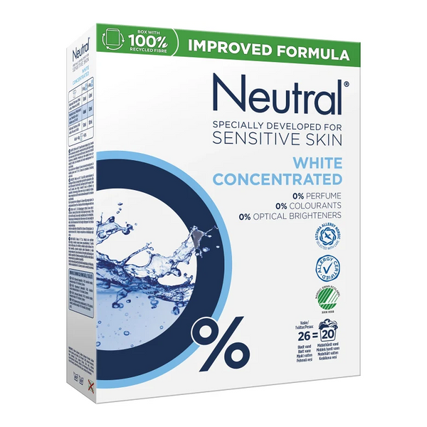 Neutral tv ttmedel vittv tt Washing Powder White 975 g