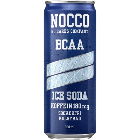 Nocco Ice Soda - Carbonated Soda with Caffeine 33cl-Swedishness