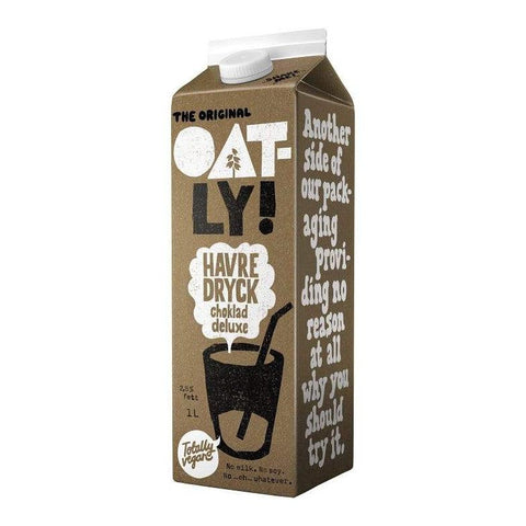 Oatly Chocolat deluxe - Oat Drink Chocolate deluxe 1 l-Swedishness