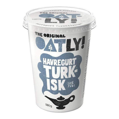 Oatly Havregurt Turkisk - Oat Gurt Turkish 400g-Swedishness