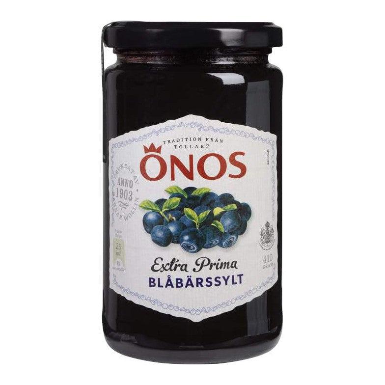 Önos Blåbärssylt Extra Prima - Blueberry Jam 410 g-Swedishness