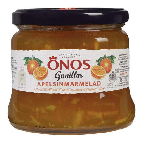 Önos Gunillas Apelsinmarmelad - Orange Marmelade 450g-Swedishness