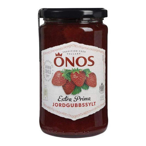 Önos Jordgubbssylt - Strawberry Jam 410 g-Swedishness