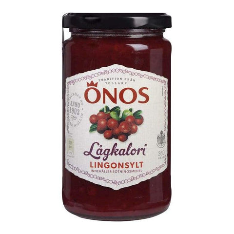 Önos Lingonsylt - Lingonberry Jam 360 g-Swedishness