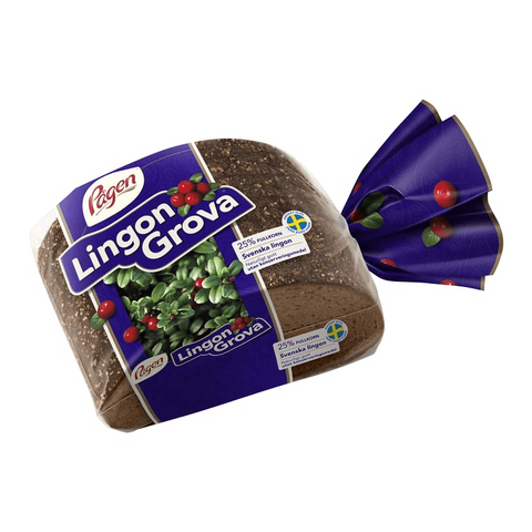 Pågen Lingongrova - Bread Lingonberry 500g-Swedishness