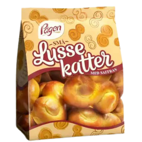 Pågen Små Lussekatter 210g - Saffron Minibuns-Swedishness