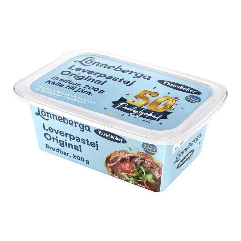 Pastejköket Leverpastej Original - Liverpaté Spread 200 g-Swedishness