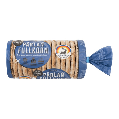 Polarbröd Pärlan Fullkorn - Wholemeal Flatbread 600 g-Swedishness