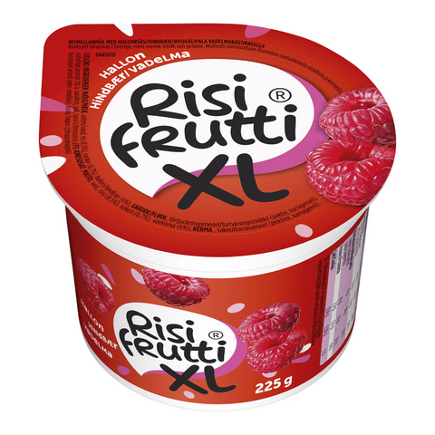 Risifrutti XL Hallon - Rice Porridge with Raspberry Jam 225g-Swedishness