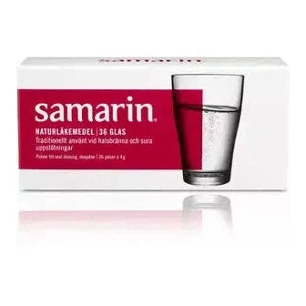 Samarin Original Fruktsalt Naturläkemedel - Natural Remedy Sodium Bicarbonate 4g 36-p-Swedishness