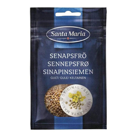 Santa Maria Senapsfrön Gula - Mustard Seeds Yellow 28gr-Swedishness