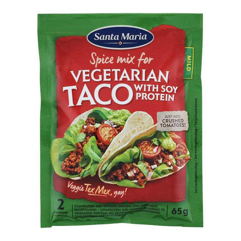 Santa Maria Vegetarian Taco Kryddmix - Spicemix 65g-Swedishness