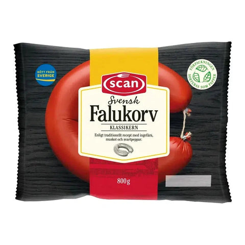 Scan Falukorv Klassikern - Classic Falu Sausage 800g-Swedishness