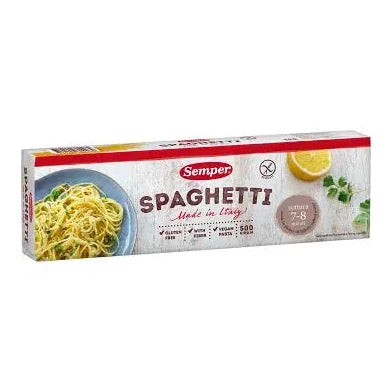 Semper Spagetti Glutenfri - Gluten-free Pasta 500 g-Swedishness