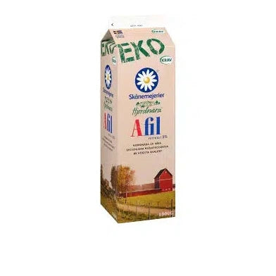 Skånemejerier Hjordnära A-FIL 3% KRAV - Sour Milk 1l-Swedishness