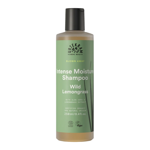 Urtekram - Intense Moisture Shampoo - Wild Lemongrass 250 ml-Swedishness