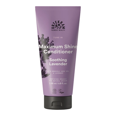 Urtekram - Maximum Shine Conditioner - Soothing Lavender 180 ml-Swedishness