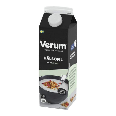Verum Hälsofil 4% - Buttermilk 1L-Swedishness