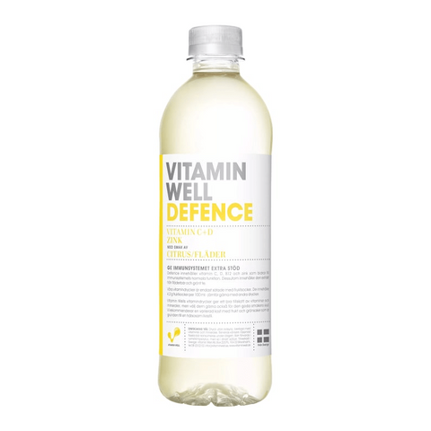 Vitamin Well Defense Lemon & Elderberry 50cl-Swedishness